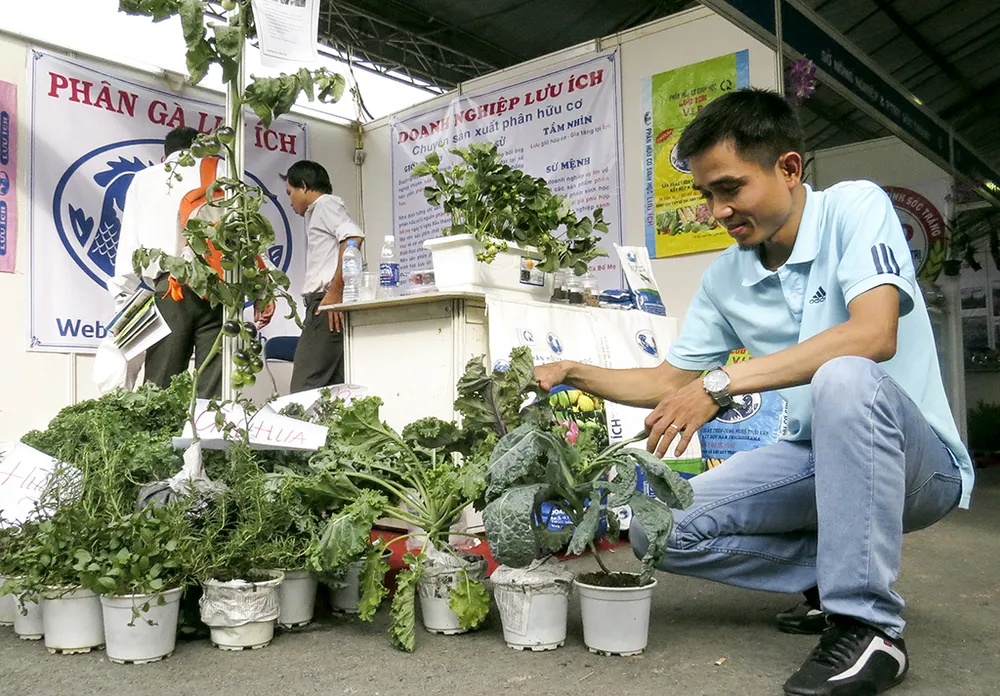 'Hàng độc' tại hội chợ triển lãm giống nông nghiệp ảnh 6 'Hàng độc' tại hội chợ triển lãm giống nông nghiệp ảnh 6
