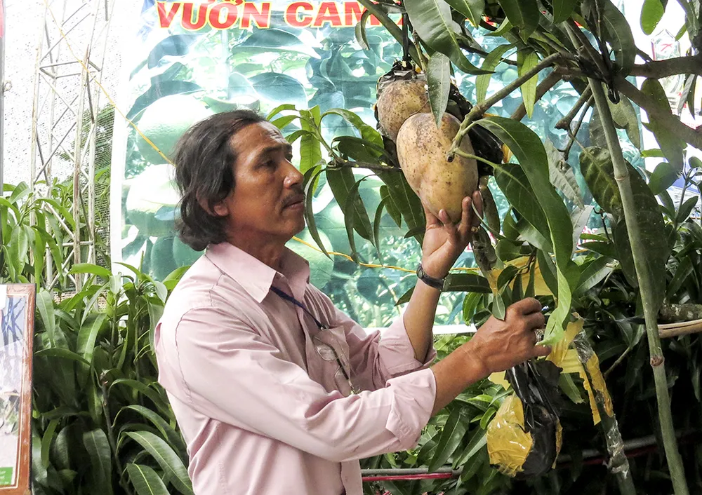 'Hàng độc' tại hội chợ triển lãm giống nông nghiệp ảnh 7 'Hàng độc' tại hội chợ triển lãm giống nông nghiệp ảnh 7