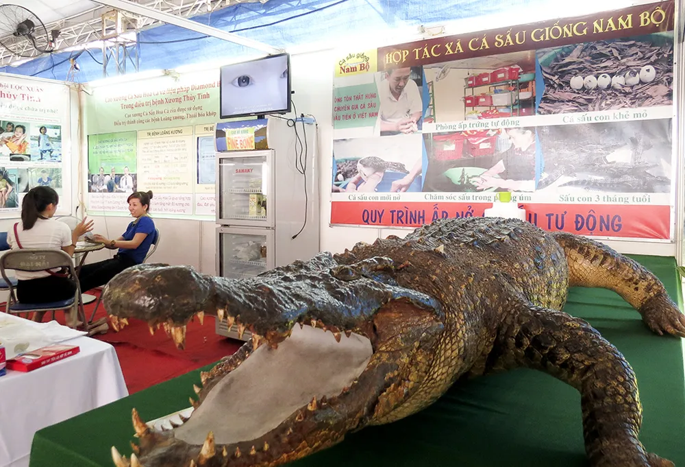 'Hàng độc' tại hội chợ triển lãm giống nông nghiệp ảnh 8 'Hàng độc' tại hội chợ triển lãm giống nông nghiệp ảnh 8