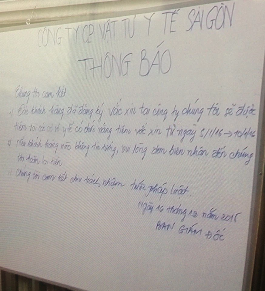 Kiểm tra khẩn công ty nhận đăng ký tiêm vaccine dịch vụ ảnh 1 Kiểm tra khẩn công ty nhận đăng ký tiêm vaccine dịch vụ ảnh 1