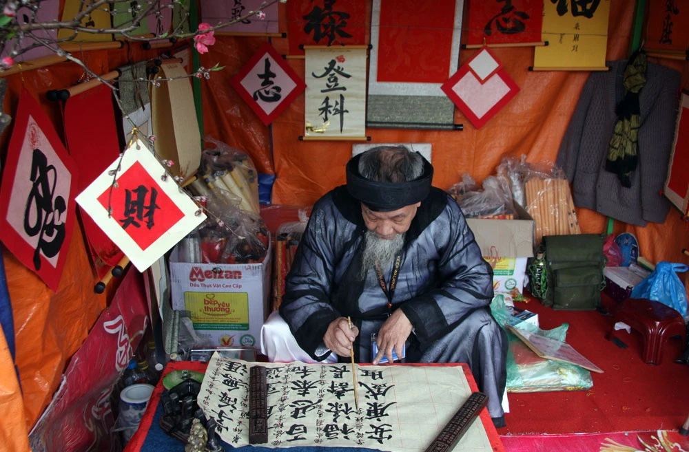 Khai mạc Hội chữ Xuân Bính Thân 2016 ảnh 8