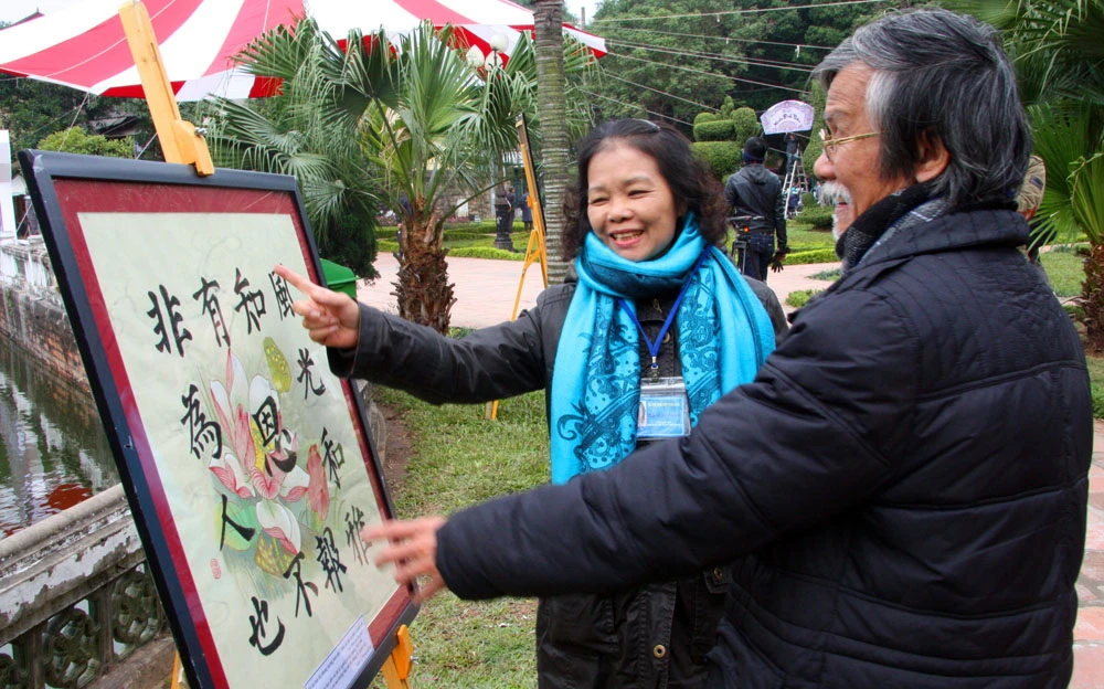 Khai mạc Hội chữ Xuân Bính Thân 2016 ảnh 10