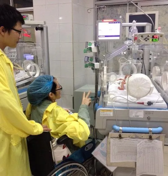 Lần gặp gỡ cuối cùng của chị Trâm và con trai .