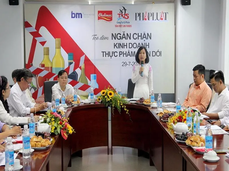 Bà Nguyễn Thị Thu Tâm – Phó TBT Báo Pháp Luật TP.HCM 