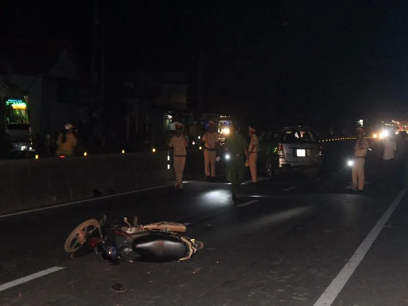 Hiện trường vụ tai nạn