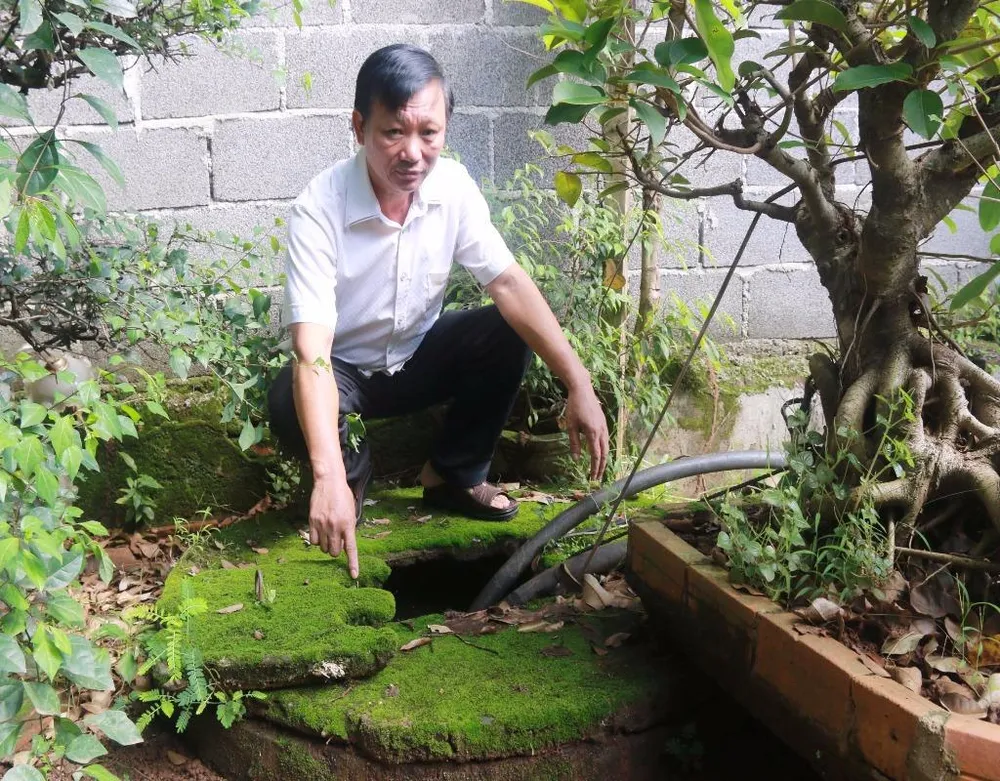 nước giếng bị nhiễm xăng dầu