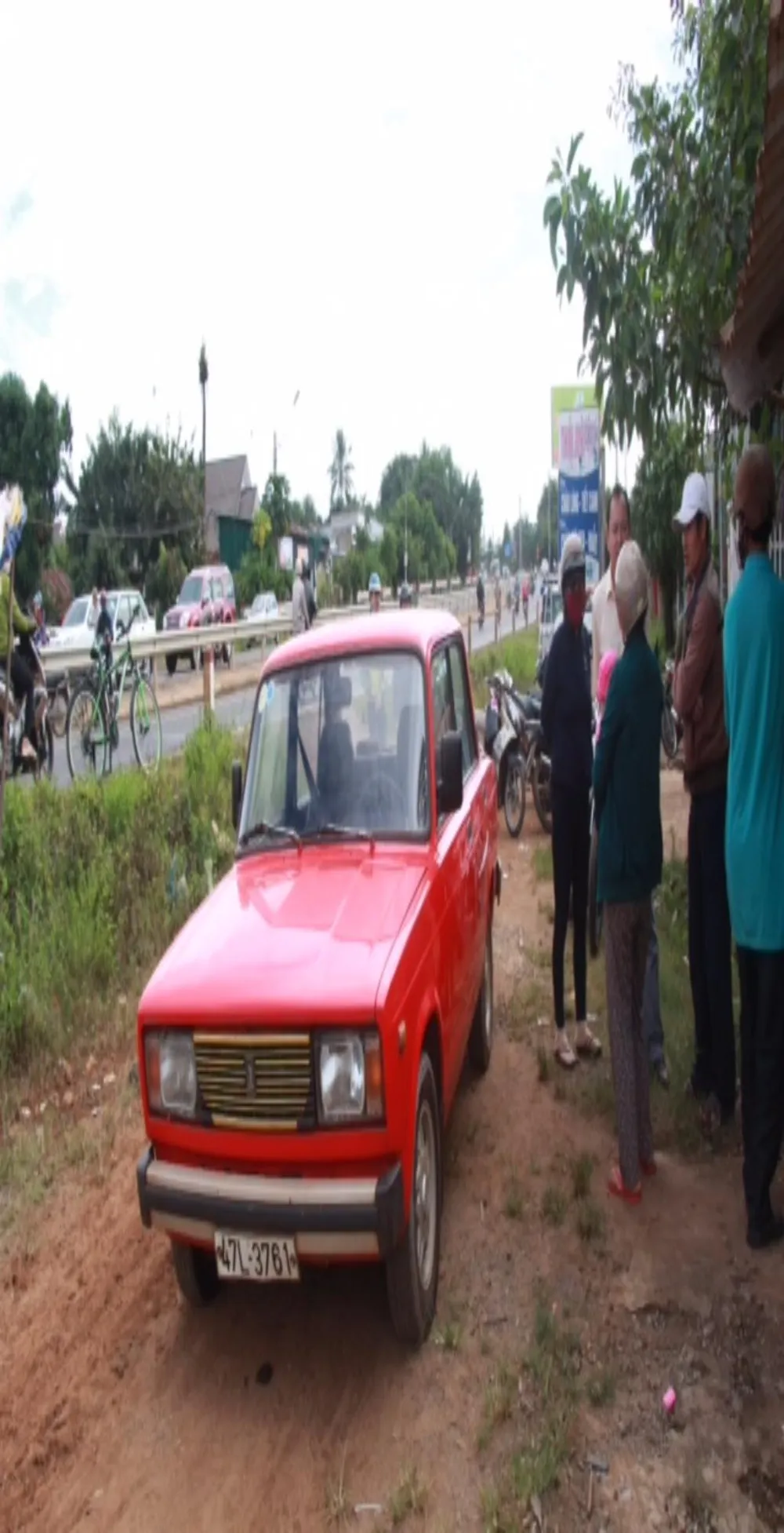 xe của nạn nhân