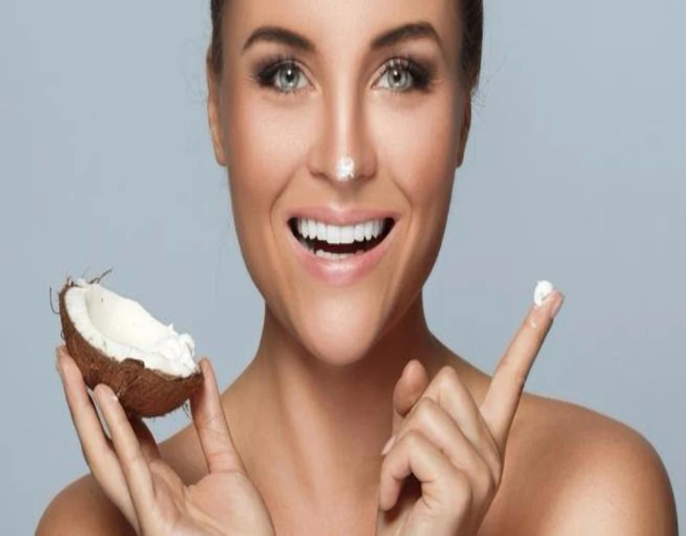 dưỡng da bằng kem dừa