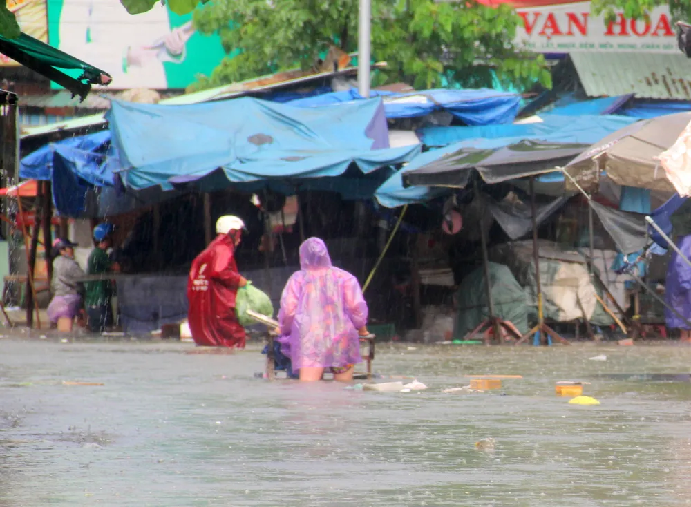 ngập chợ tam kỳ