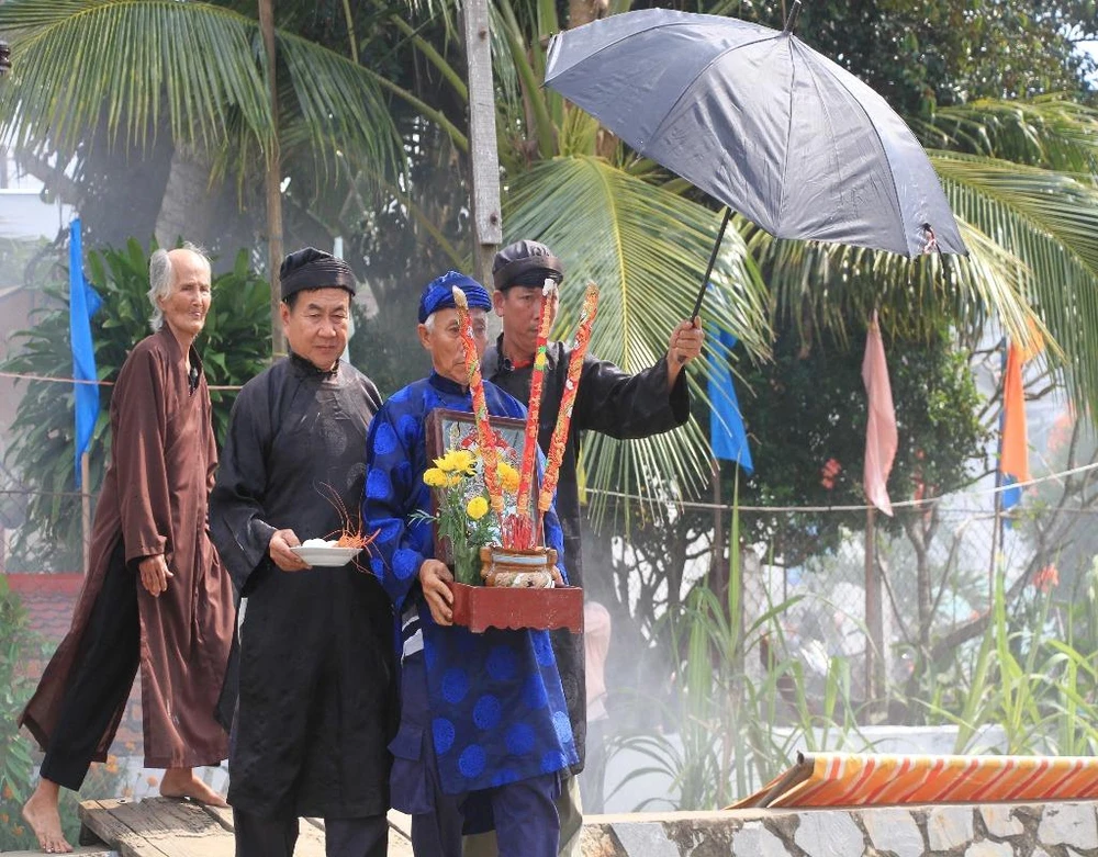 lễ hội diễn ra rất trang trọng