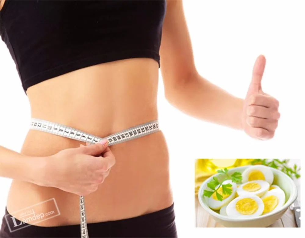 ăn trứng giảm cân
