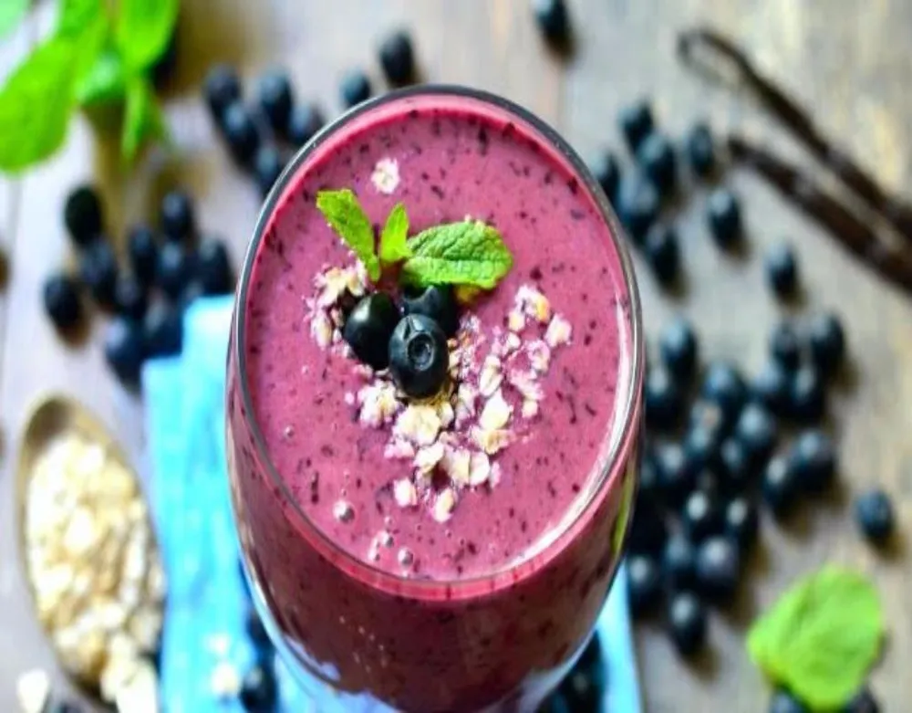 Nước ép quả mọng rất giàu chất chống oxy hóa.