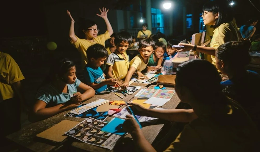 Những đứa trẻ ở đảo Lý Sơn