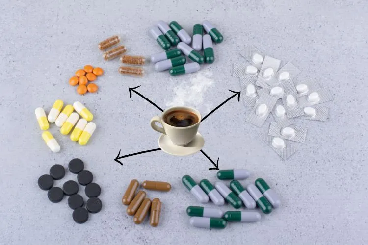 uống thuốc với cà phê có được không