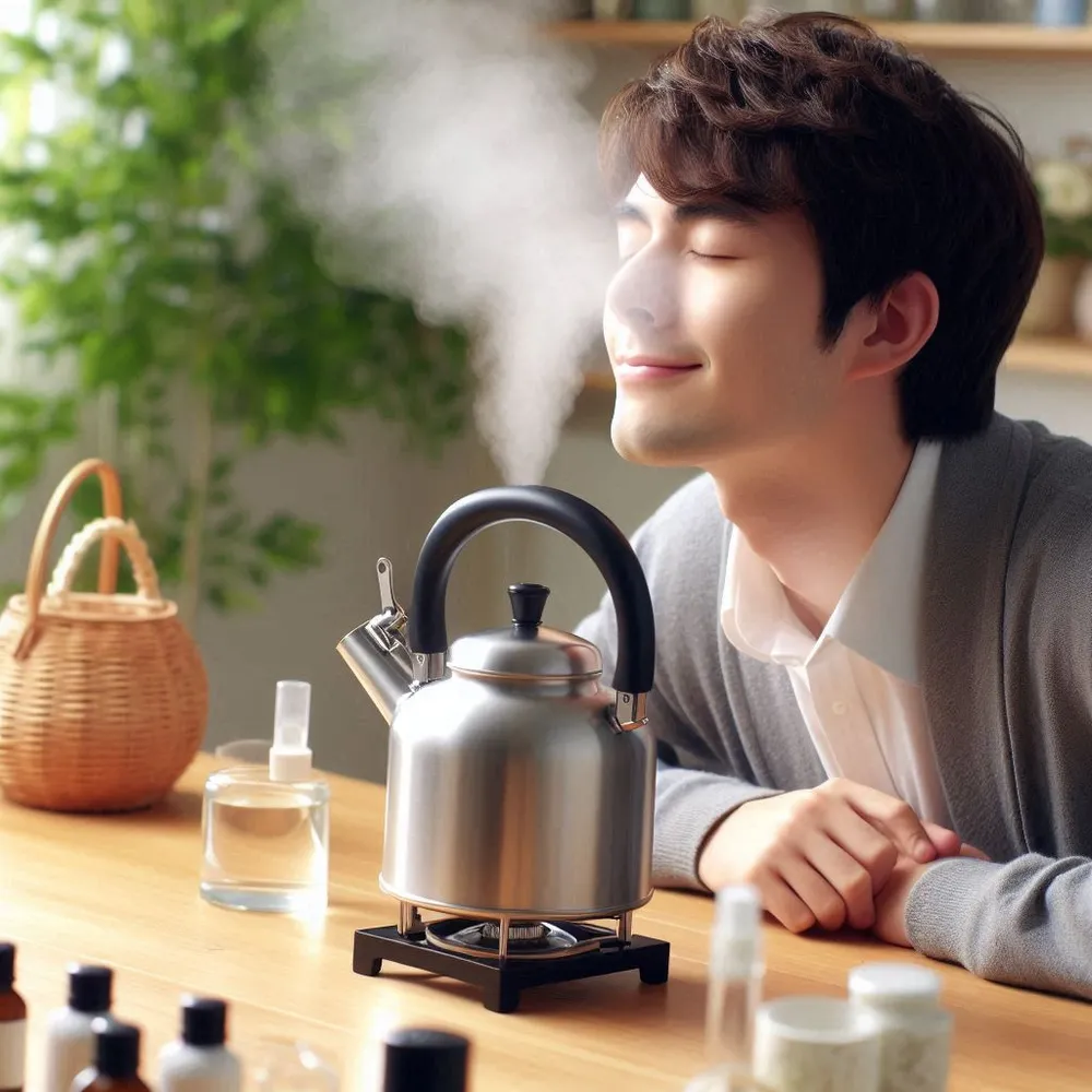 Nhiều người cho rằng xông các loại thảo dược có thể trị dứt được bệnh viêm xoang. (Ảnh minh họa: AI) bệnh viêm xoang có trị dứt điểm được không