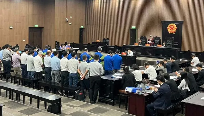 Toàn cảnh phiên tòa sơ thẩm cao tốc Đà Nẵng - Quảng Ngãi.jpG
