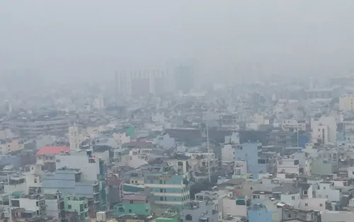 Sương mù bảng lảng ở Sài Gòn ảnh 5