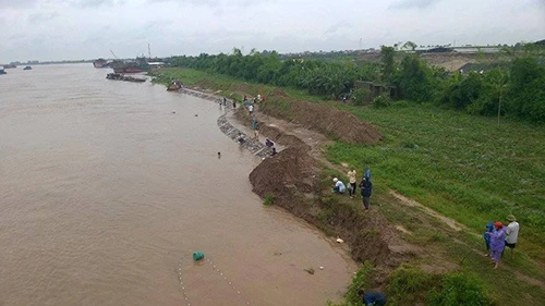 Đổ xô đi câu hàng trăm tấn cá bị sổng trên sông Kinh Thầy ảnh 3