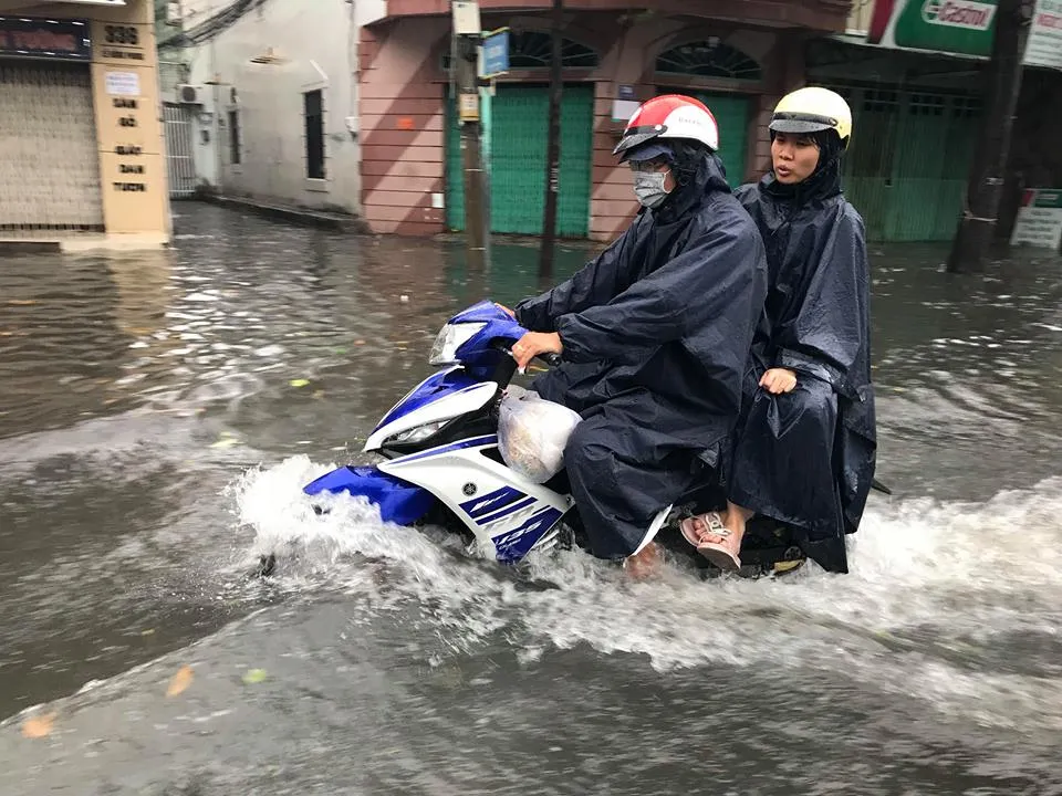Bão vào Vũng Tàu, mưa to hoành hành khắp miền Nam ảnh 3 Bão vào Vũng Tàu, mưa to hoành hành khắp miền Nam ảnh 3