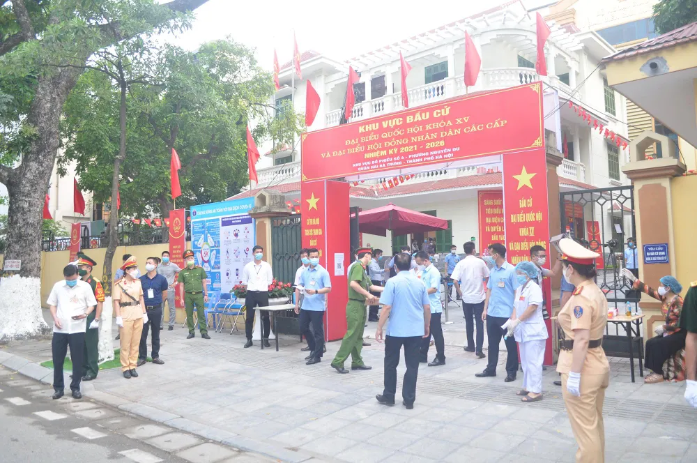 Hơn 69 triệu cử tri cả nước đi bầu cử ảnh 71