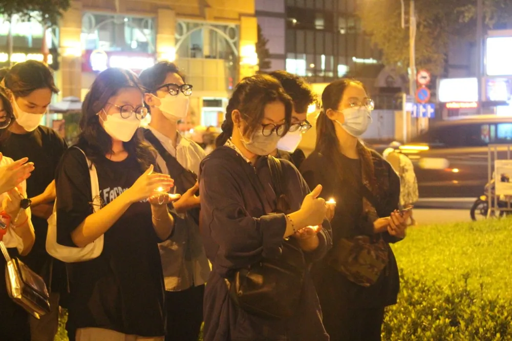 TRỰC TIẾP: Lễ tưởng niệm đồng bào, chiến sĩ hy sinh, tử vong trong đại dịch ảnh 5