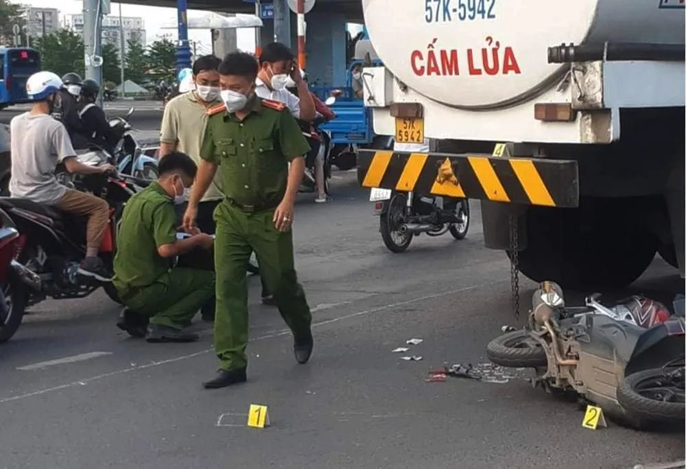 Hiện trường vụ tai nạn