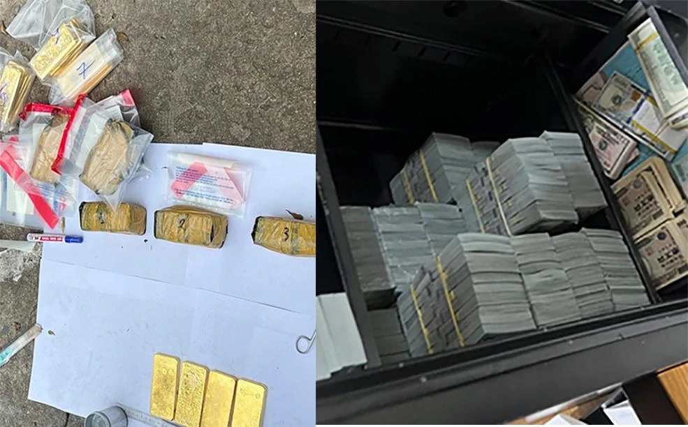 Tang vật vụ án. Ảnh: CACC