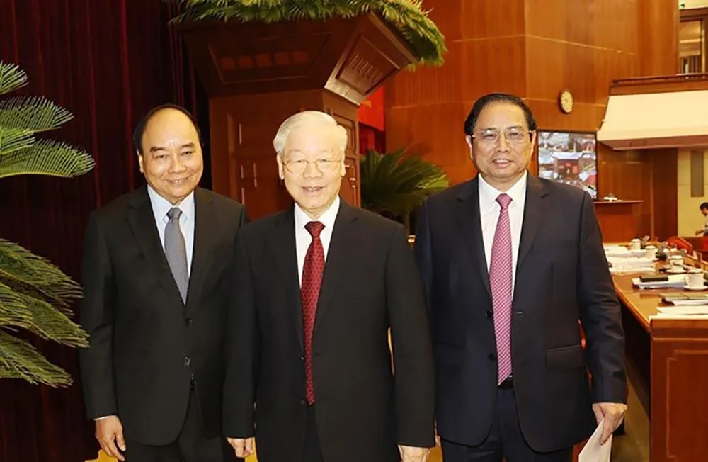 Tổng Bí thư dự hội nghị tại trụ sở Trung ương Đảng Tổng Bí thư dự hội nghị tại trụ sở Trung ương Đảng