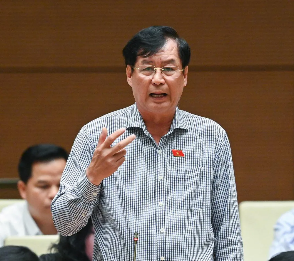 ĐB Trần Công Phàn (Bình Dương). Ảnh: P.THẮNG