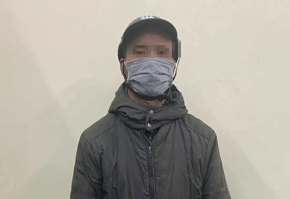 NDT tại cơ quan công an. Ảnh CTV NDT tại cơ quan công an. Ảnh CTV