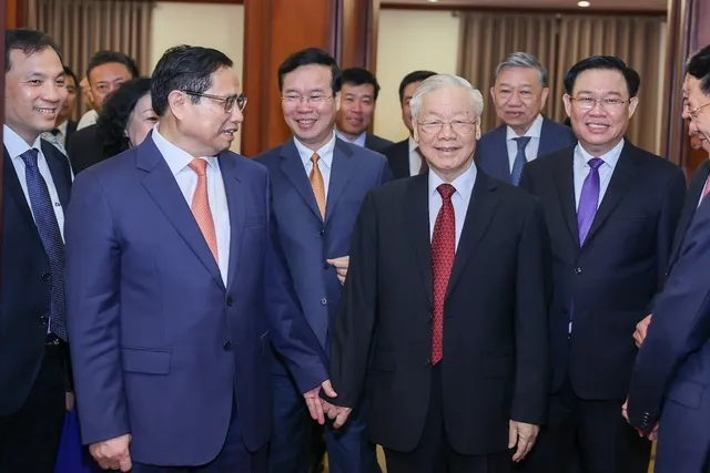 Hội nghị Trung ương 7 có ý nghĩa rất quan trọng đối với việc hoàn thành thắng lợi Nghị quyết Đại hội XIII của Đảng - Ảnh: VGP/Nhật Bắc