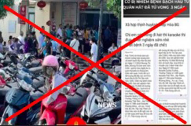 Loan tin sai về dịch bạch hầu, 1 phụ nữ bị xử phạt