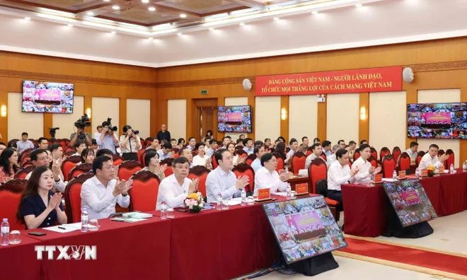 Đại biểu tham dự hội nghị. (Ảnh: Phương Hoa/TTXVN)