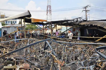 Đa số các xe cháy đều là xe tay ga