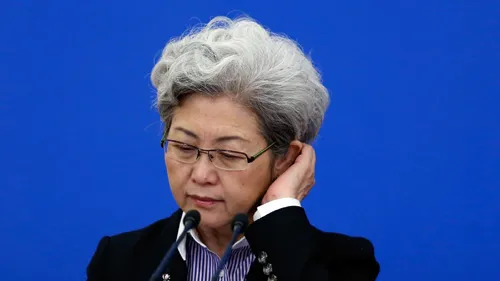 Dẫn đầu đoàn đại biểu Trung Quốc là cựu Thứ trưởng Ngoại giao và hiện là Chủ tịch Ủy ban các vấn đề đối ngoại của Quốc hội Trung Quốc, Phó Oánh (Ảnh: Getty Images)