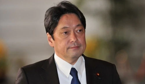 Bộ trưởng Quốc phòng Nhật Bản Itsunori Itsunor. Ảnh: AFP.