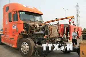 Sang VN mua vải thiều, một thương lái TQ tử vong vì tai nạn giao thông ảnh 1 (Ảnh minh họa: Hoàng Ngọc/TTXVN)