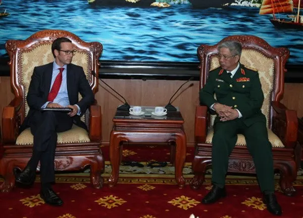 Việt Nam-Hoa Kỳ đẩy mạnh hợp tác về quốc phòng ảnh 1 Việt Nam-Hoa Kỳ đẩy mạnh hợp tác về quốc phòng ảnh 1