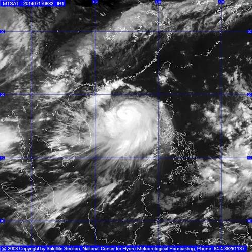 Bão số 2 gió giật cấp 16 và có khả năng mạnh thêm ảnh 1