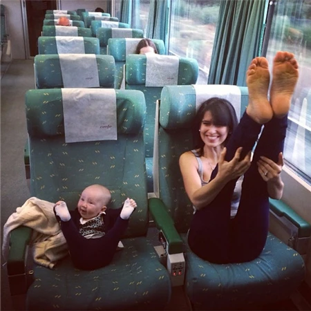 Hai hành khách thú vị trên một chuyến xe bus