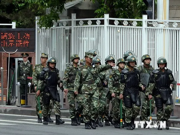 Cảnh sát Trung Quốc tiêu diệt 9 nghi phạm khủng bố ở Tân Cương ảnh 1 Cảnh sát Trung Quốc tiêu diệt 9 nghi phạm khủng bố ở Tân Cương ảnh 1