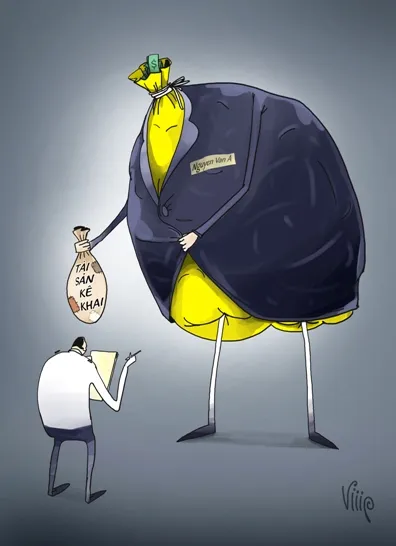 Những bức tranh biếm chích trúng 'tử huyệt' của tham nhũng ảnh 3