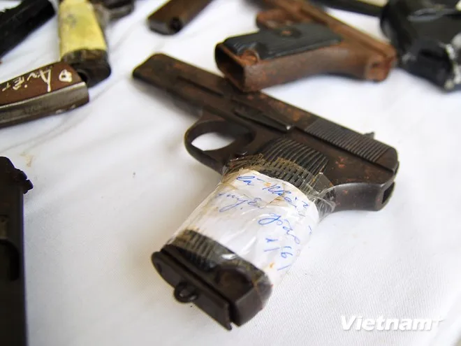 'Bộ sưu tập' vũ khí nóng lực lượng 141 thu giữ qua 3 năm ảnh 4