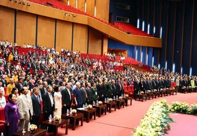 Toàn cảnh lễ bế mạc. Ảnh: VGP/Từ Lương