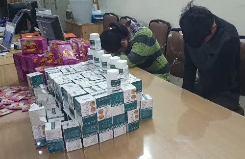 Số thuốc giả bị tịch thu.Ảnh: Sơn Dương 1965651-853337774699129-278778-4377-4170