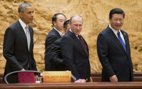 Thấy gì qua 'bắt tay', 'tiếp xúc' các nước lớn tại APEC 2014 ảnh 1