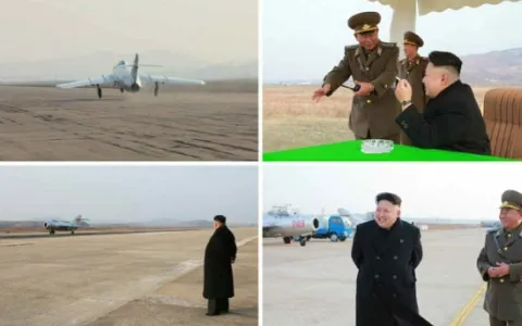 Lãnh đạo Triều Tiên Kim Jong-un chụp hình các phi công nữ ảnh 2
