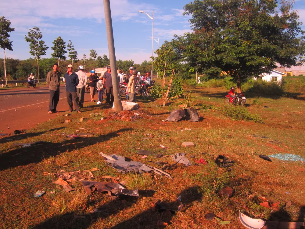 CSGT tông chết 2 dân phòng, 5 người khác trọng thương ảnh 8