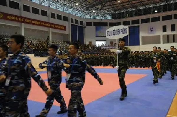 Hội thao võ chiến đấu tay không toàn quân 2014 ảnh 2 Hội thao võ chiến đấu tay không toàn quân 2014 ảnh 2