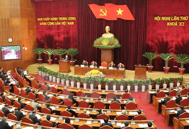 Ngày làm việc đầu tiên Hội nghị Trung ương Đảng lần thứ 10 ảnh 1